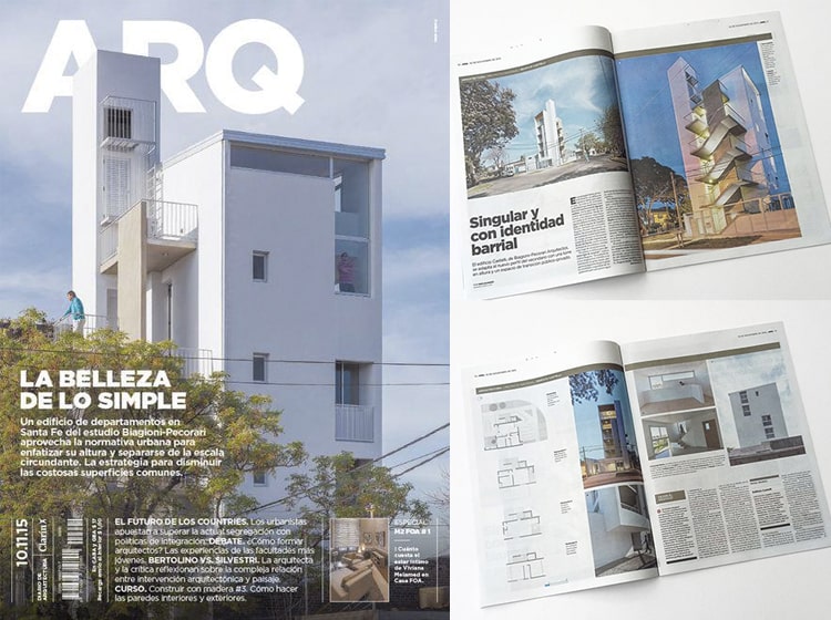 Revista + ARQ Clarín - Castelli -2014 -